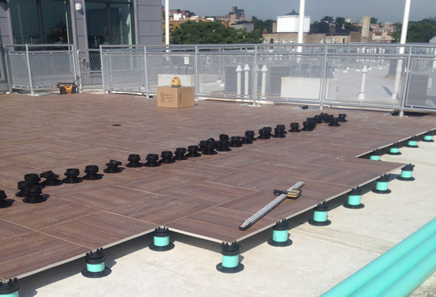 Paver Pedestal System Raised Paver Deck System Tile Tech Pavers