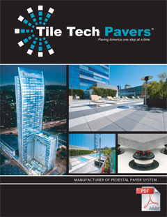 Pedestal Pavers | Pedestal System - Tile Tech Pavers