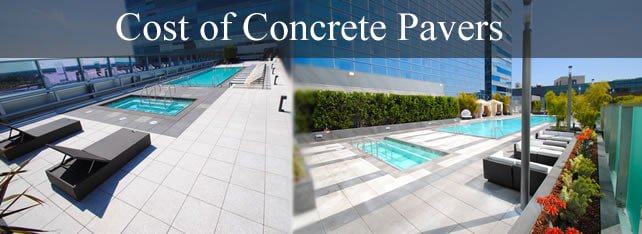 concrete pavers cost
